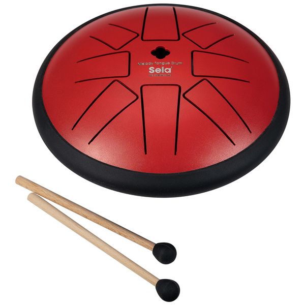 Sela Percussion 6" Melody Tongue Drum F Minor - Red