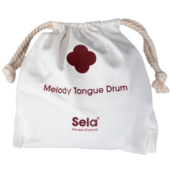 Sela Percussion 6" Melody Tongue Drum F Minor - Red
