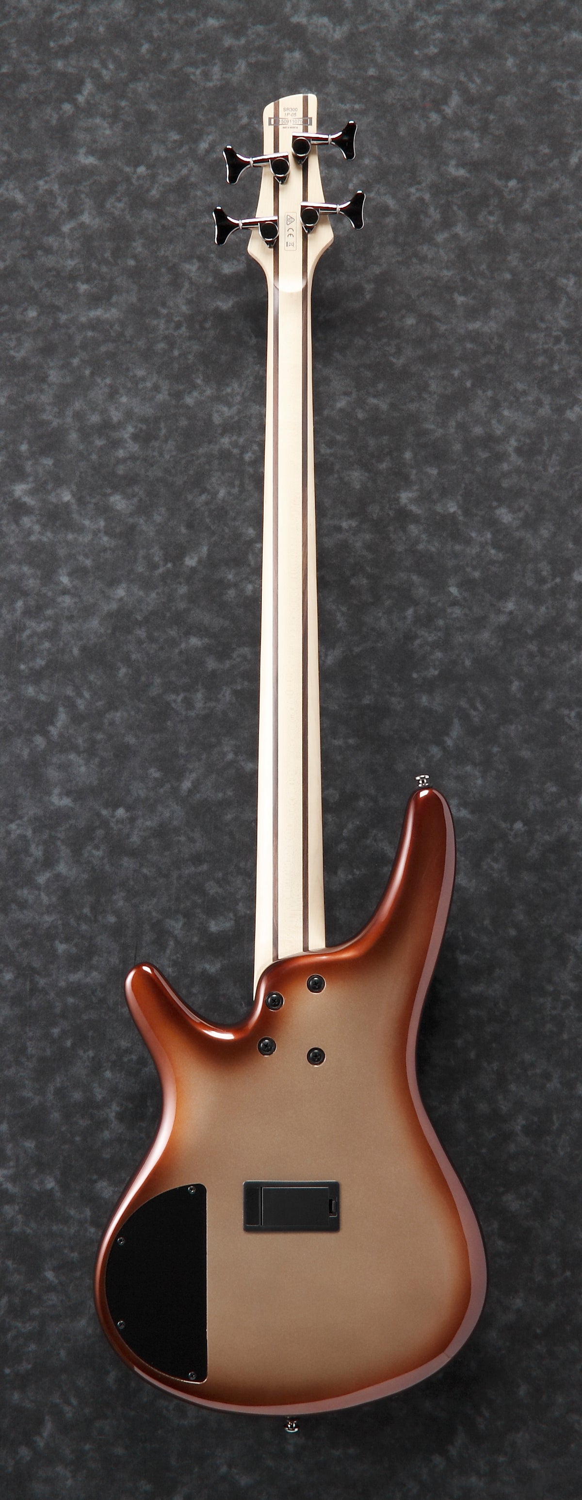 Ibanez SR300E 4 String Bass Guitar - Charred Champagne Burst