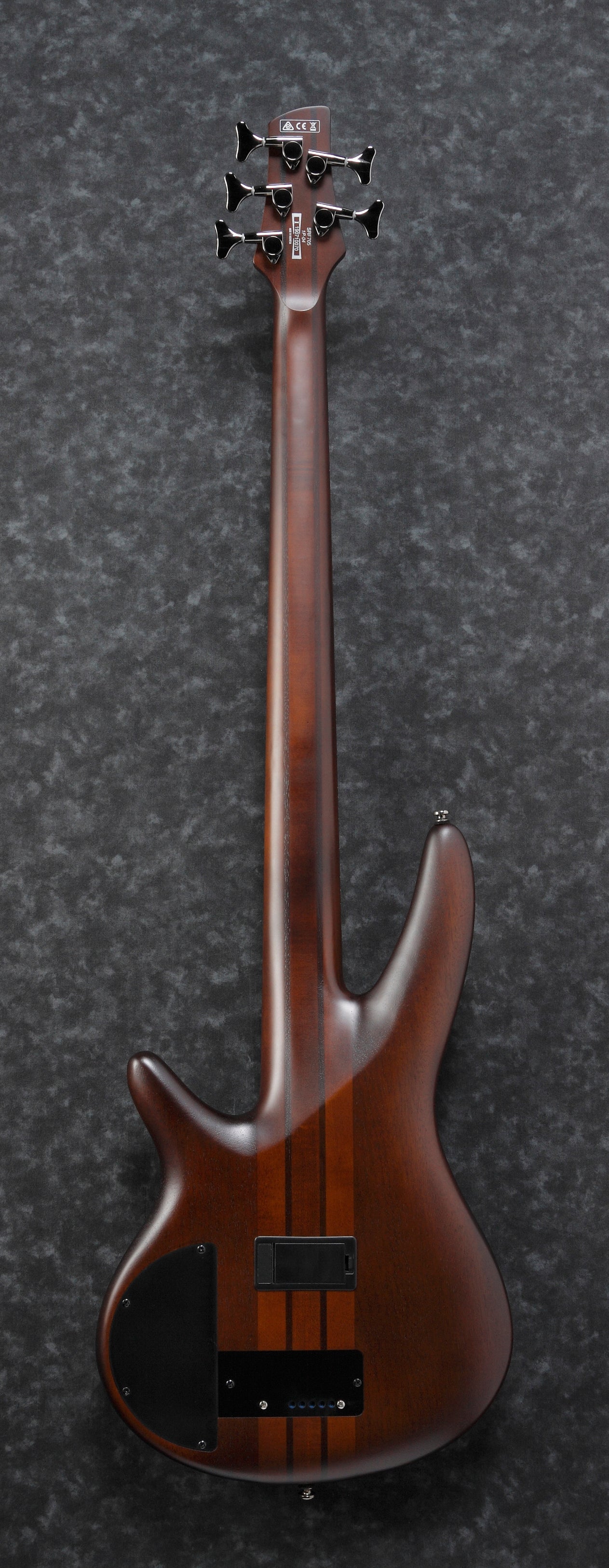 Ibanez SR Fretless 5-String Bass w/Piezo Pickup System - Brown Burst