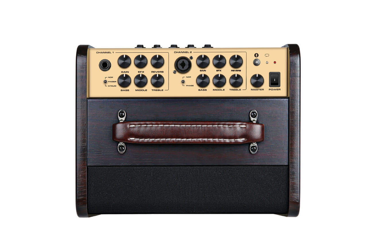 NUX AC-80 Stageman II 80w 1x6.5" Battery Powered Acoustic Guitar Amp