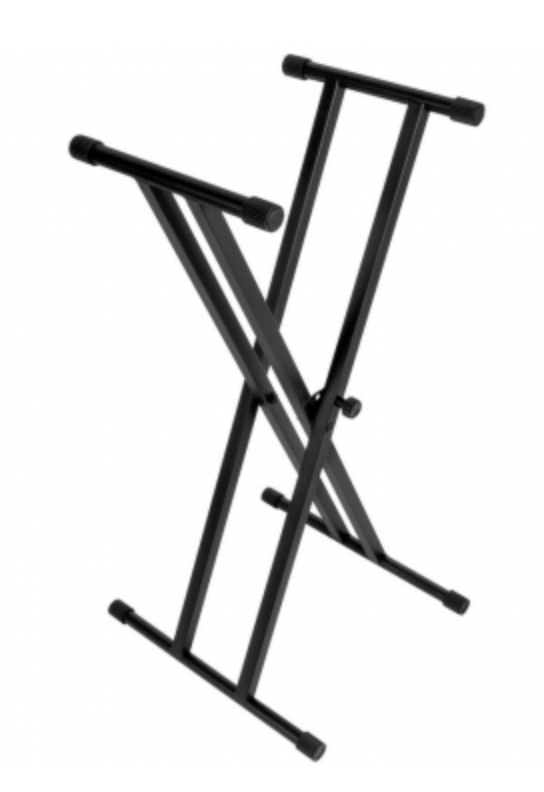 On-Stage Double-X Keyboard Stand