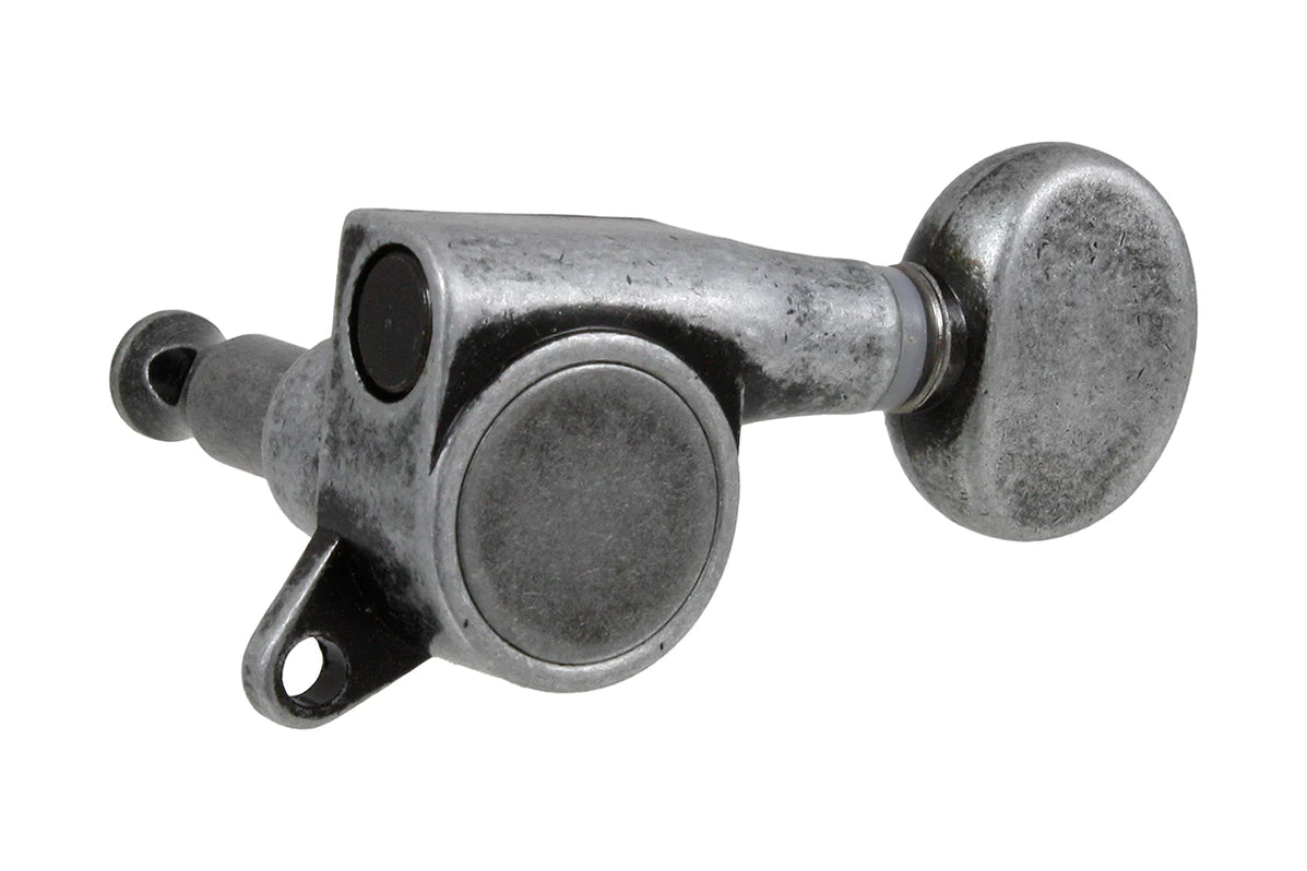 AllParts Tk-7562-071 3x3 Economy Tuning Heads - Antique Nickel