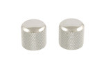 All Parts MK-0115 Chrome Metal Barrel Knobs - 2 Pack