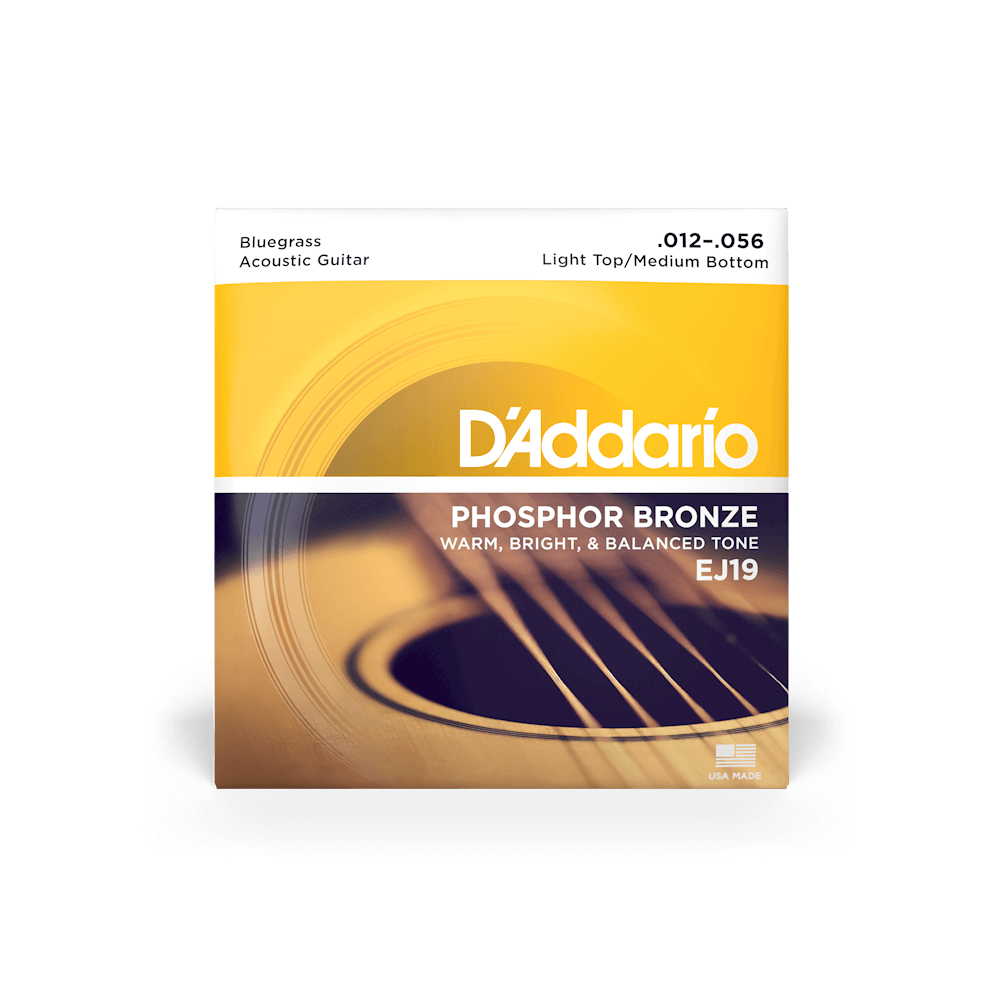 D'Addario EJ Series Phosphor Bronze Acoustic Guitar Strings