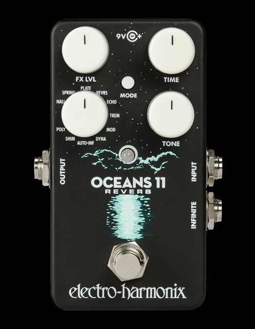 electro-harmonix OCEANS 11 リバーブエフェクター Electro Harmonix Oceans 11 リバーブ エフェクター【エレハモ