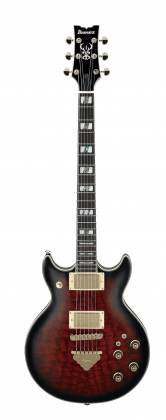 Ibanez AR325QADBS Electric Guitar - Dark Brown Sunburst