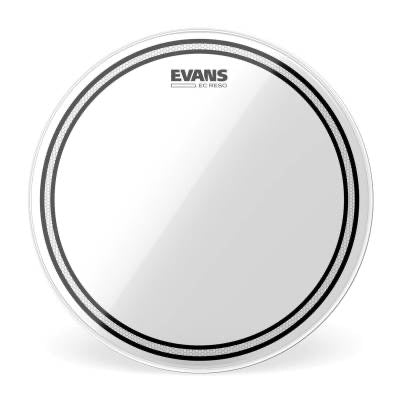 Evans 10” EC Resonant Drum Head, Clear