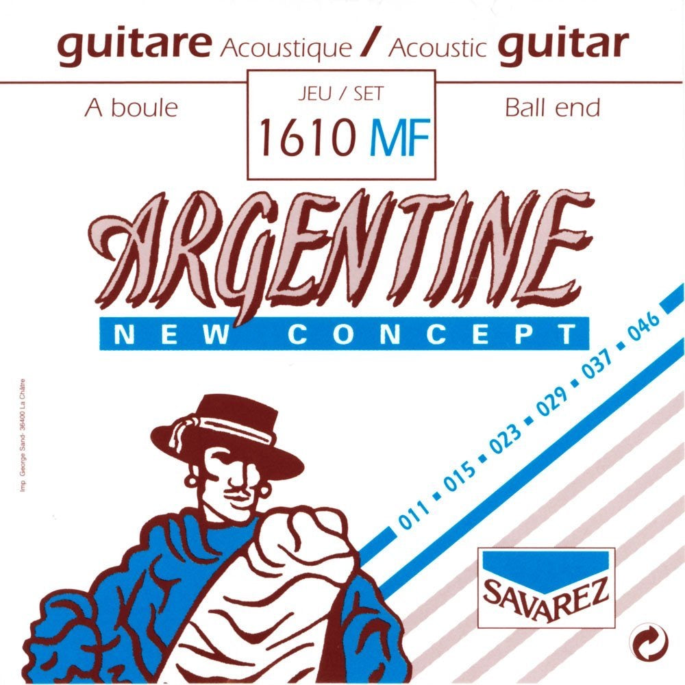 Savarez 1610MF Argentine Gypsy Jazz Guitar Strings 11-46