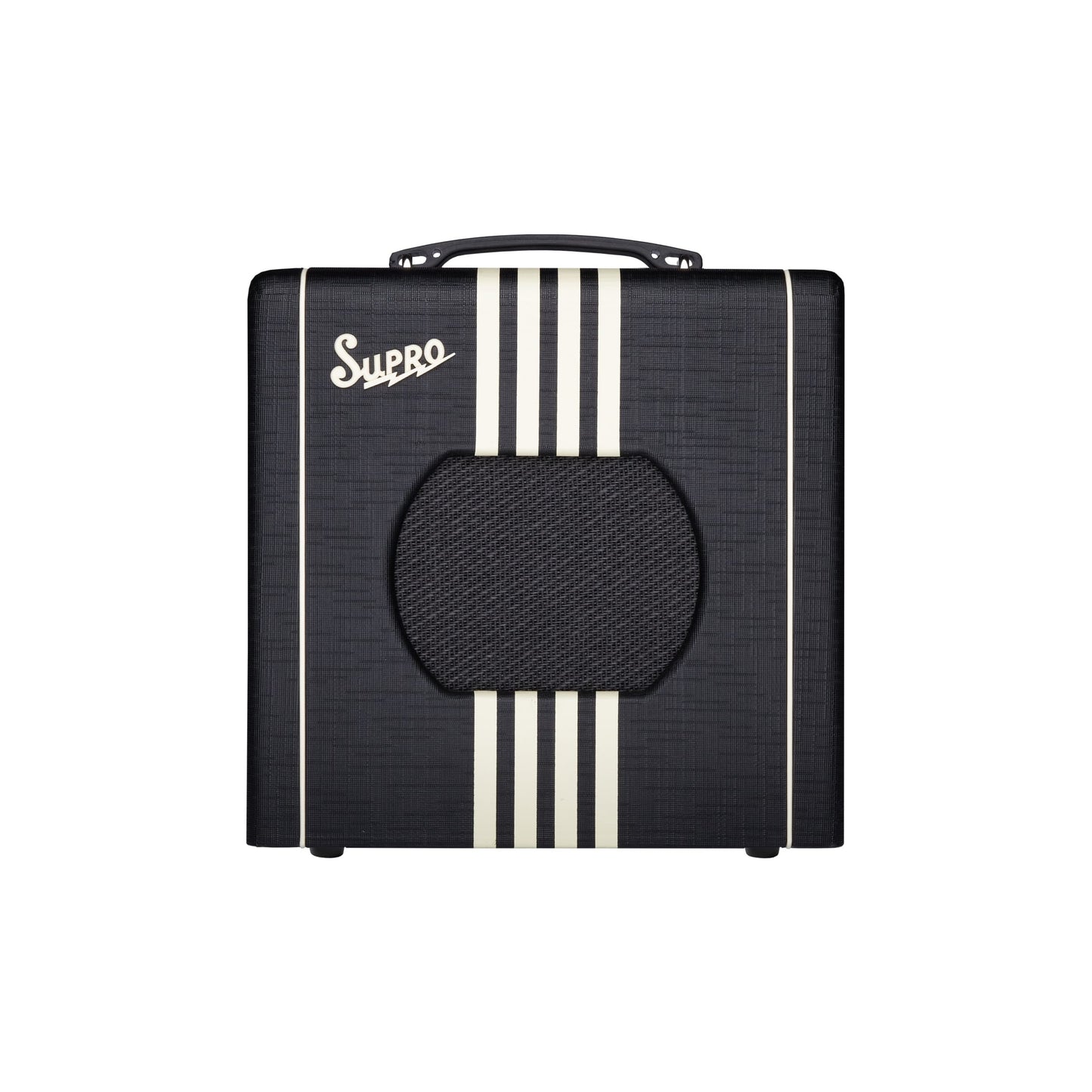 Supro Delta King 8 8" 1-watt Tube Combo Amp, Black and Cream