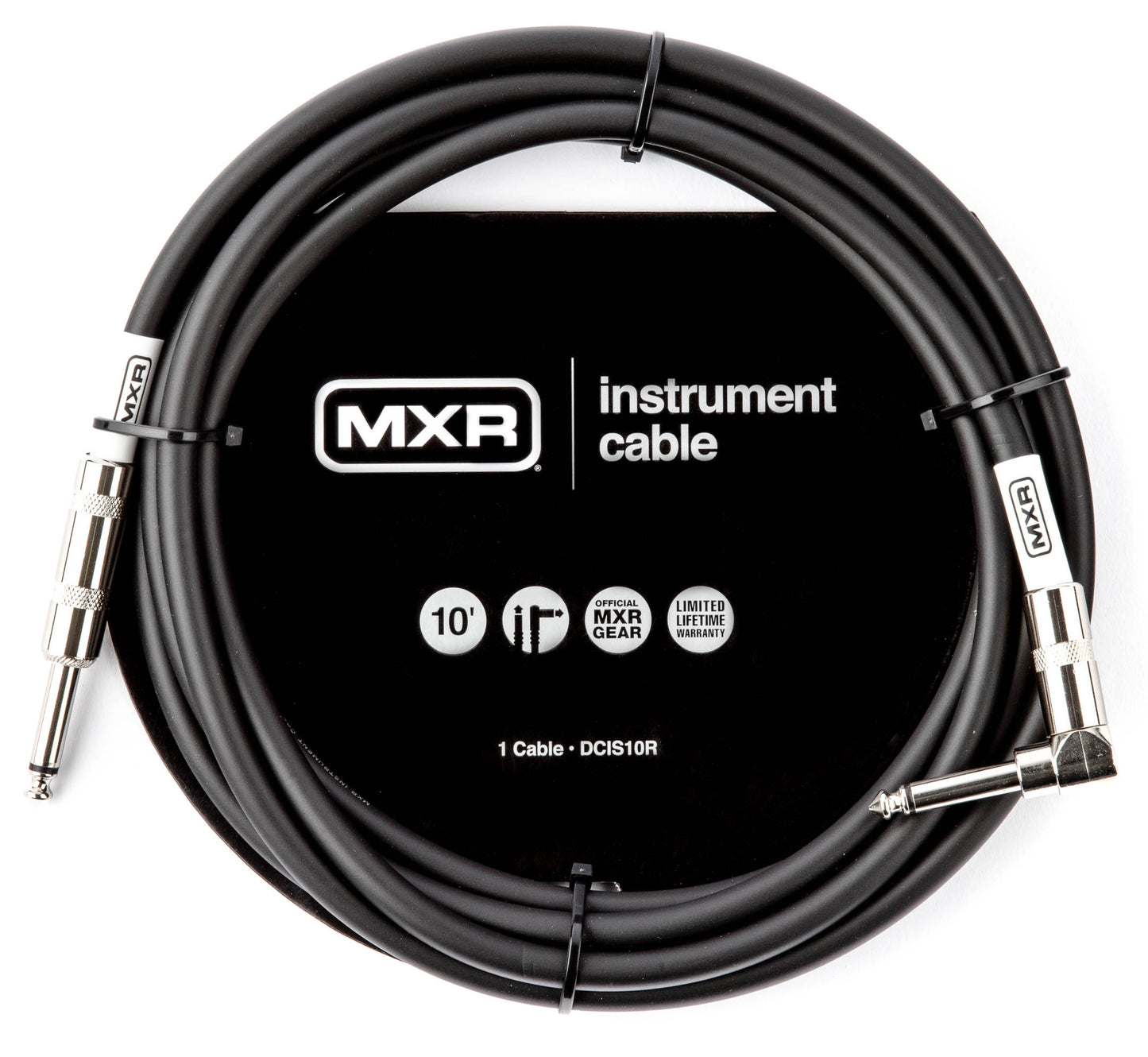 MXR 10’ Straight to Right Angle Instrument Cable