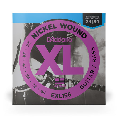 D’Addario EXL156 Fender Bass VI String Set