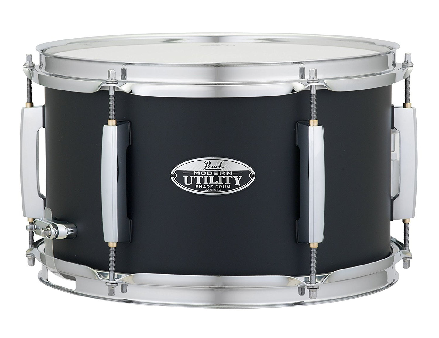 Pearl 12x7 Modern Utility Maple Snare Drum, Satin Black