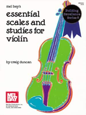 Mel Bay’s Essential Scales And Studies For Violin