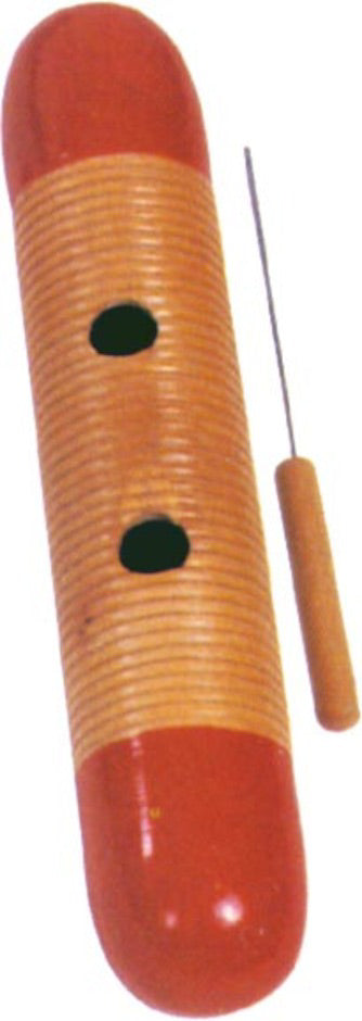 Mano Wooden Guiro with Scraper