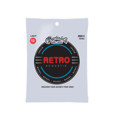 Martin Retro Monel Acoustic Guitar Strings