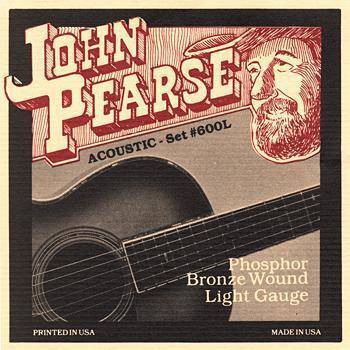 John Pearse Phosphor Bronze Acoustic Guitar Strings