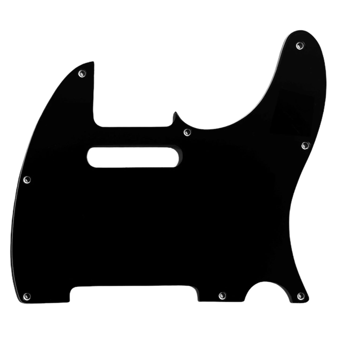 AllParts PG-0562-033 8-Hole Telecaster Pickguard - 3-Ply Black