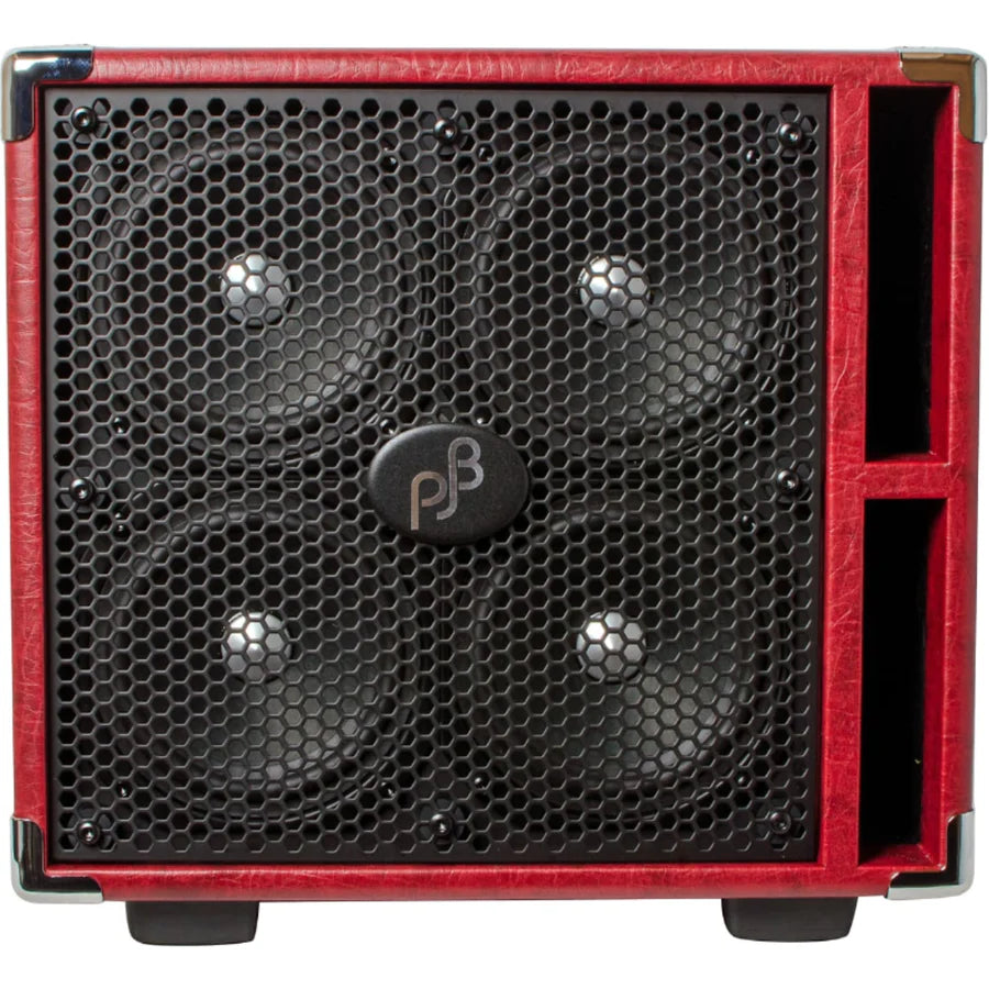 Phil Jones Bass Compact 4 4x5" 400 Watt Bass Speaker Cabinet - Red