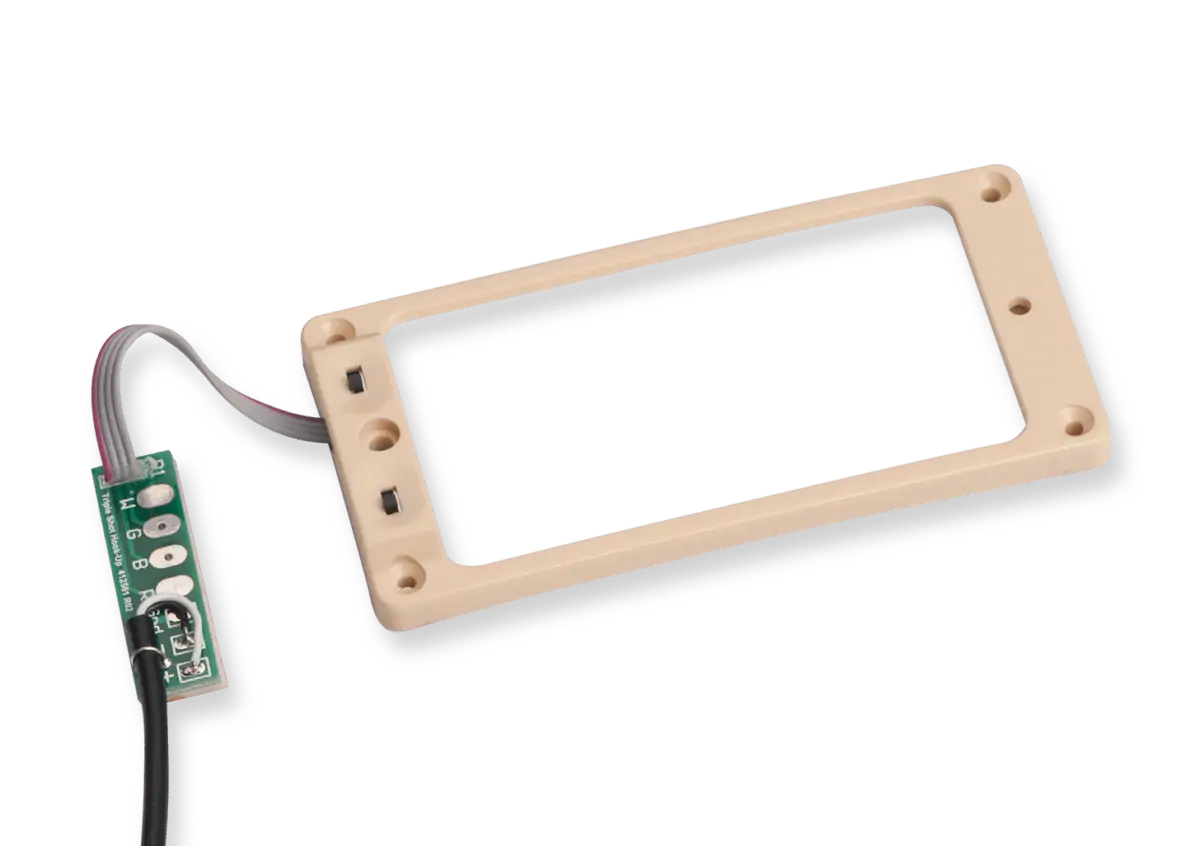 Seymour Duncan Triple Shot Mounting Ring - Cream/Flat Mount