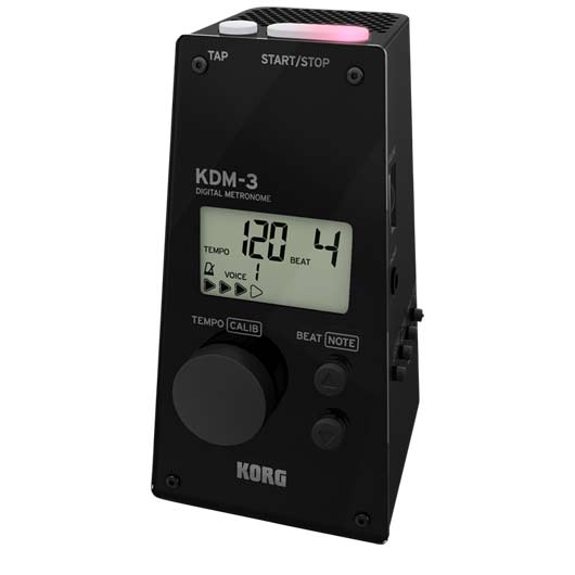 Korg KDM-3 Digital Metronome - Black