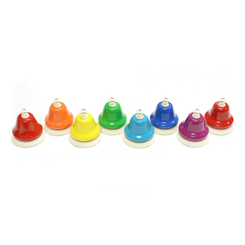 Rhythm Band KidsPlay 8-Note C Major Diatonic Desk Bell Set