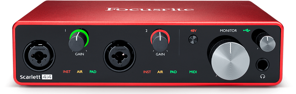 Focusrite Scarlett 4i4 Interface 3rd Gen
