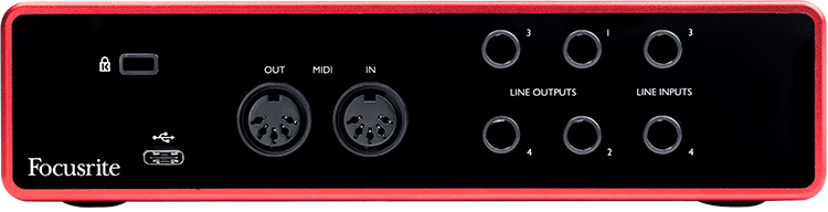 Focusrite Scarlett 4i4 Interface 3rd Gen