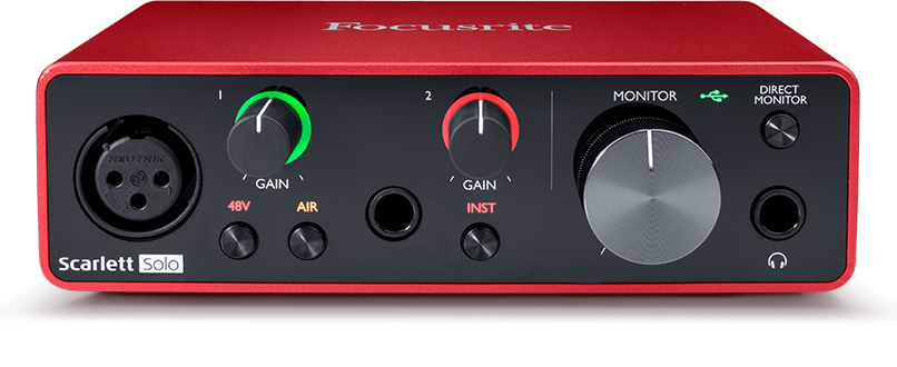 Focusrite Scarlett Solo USB Interface 3rd gen