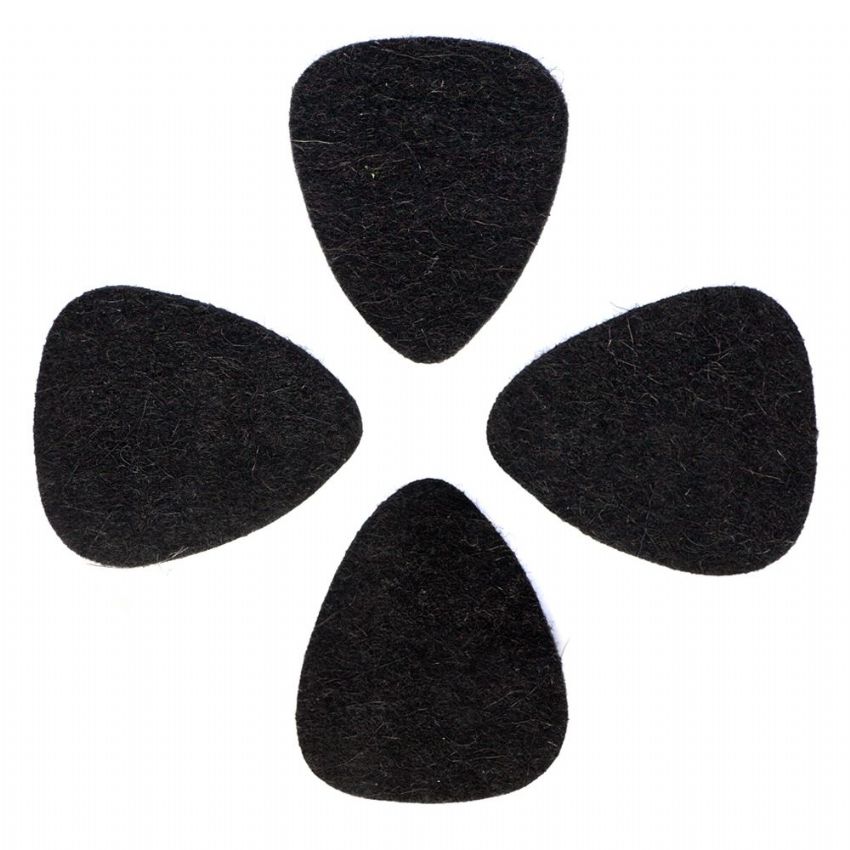 Timber Tones FEL-BLKWF-4 Black Wool Felt 4 pack