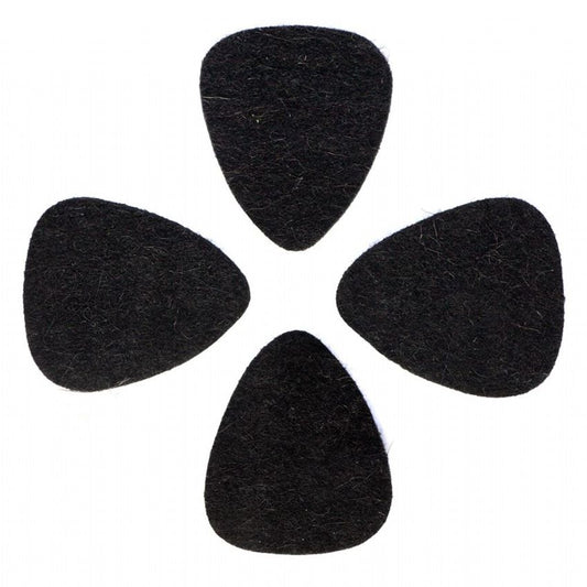 Timber Tones FEL-BLKWF-4 Black Wool Felt 4 pack