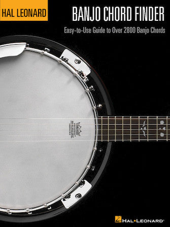 Hal Leonard Banjo Chord Finder - Easy-to-Use Guide to Over 2,800 Banjo Chords