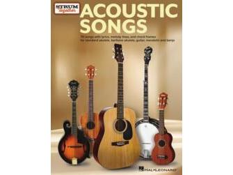Hal Leonard Acoustic Songs – Strum Together for Ukulele, Baritone Ukulele, Guitar, Banjo & Mandolin
