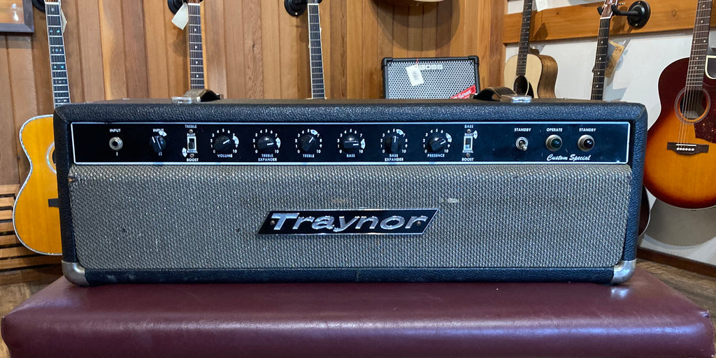Traynor YBA-3 100w Bass/Guitar Amp w/Cover (1960's)