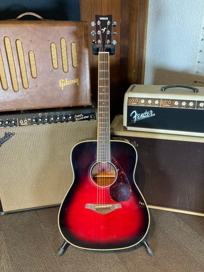 Yamaha FG720S Acoustic Guitar - Dusk Sun Red (Used)