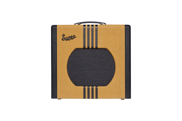 Supro Delta King 12" 15-Watt Tube Combo Amp - Tweed & Black