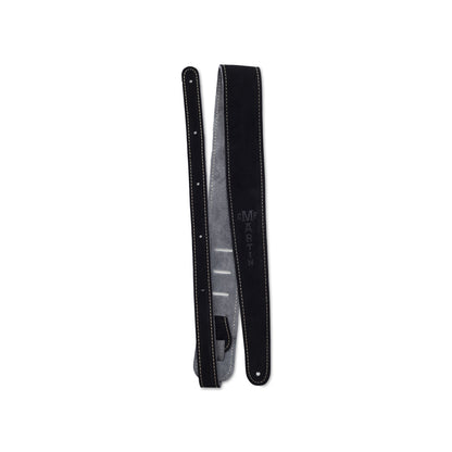 Martin Adjustable Suede Guitar Strap - Black/Grey