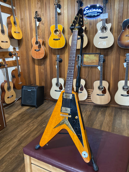 Epiphone Joe Bonamassa Signature '58 "Amos" Korina Flying V w/Case (2018)