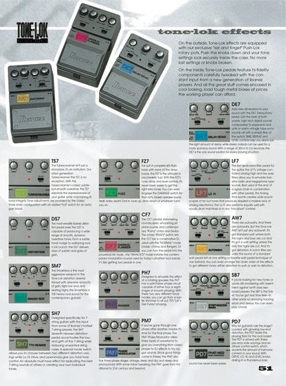 Ibanez TS7C 25th Anniversary Tube Screamer Pedal (2004)