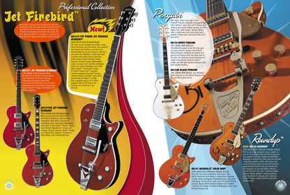 Gretsch G6131T-TVP Power Jet FIrebird Electric Guitar w/Case - Firebird Red (2006)