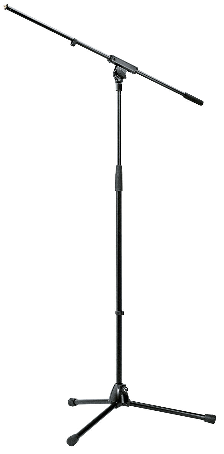 K&M 210/6 Boom Microphone Stand - Black