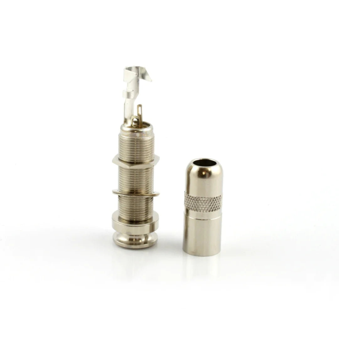 All Parts EP-4161-001 3-Conductor End Pin Jack - Nickel
