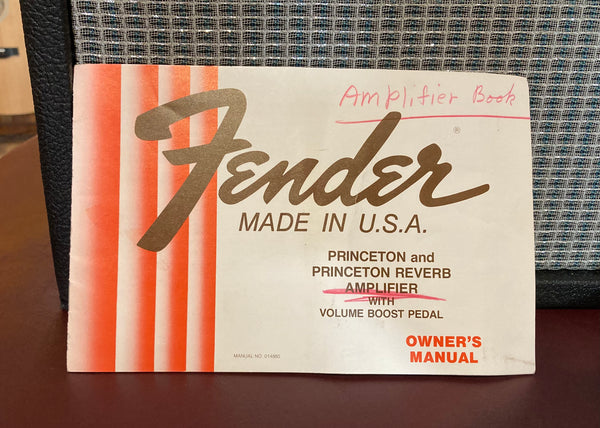 Fender Princeton Reverb w/Cover (1979)