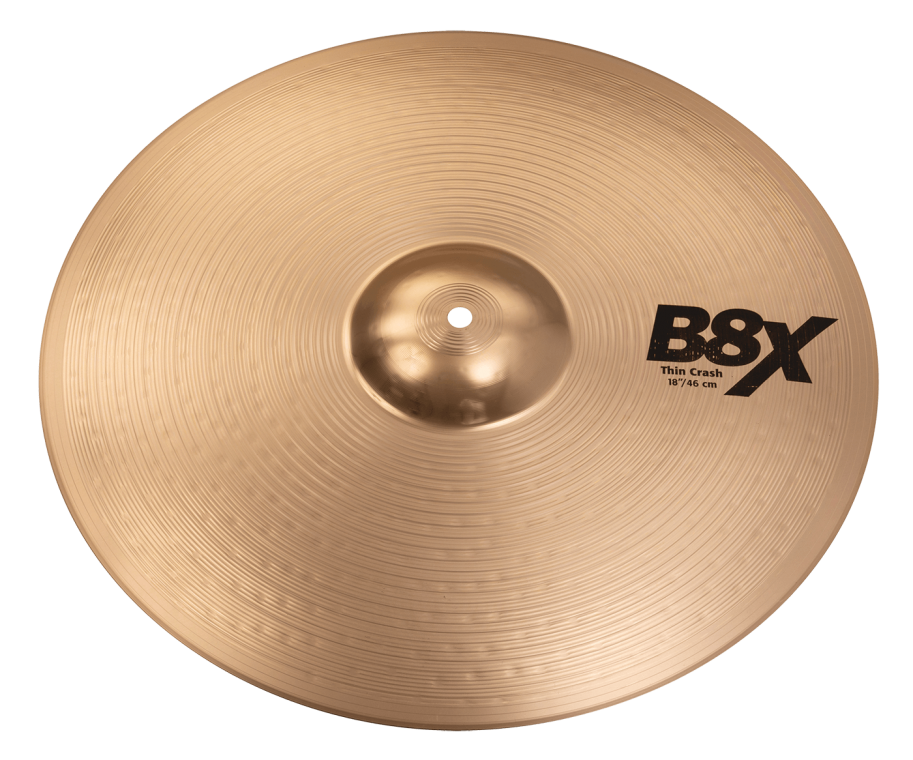 Sabian 18" B8X Thin Crash Cymbal