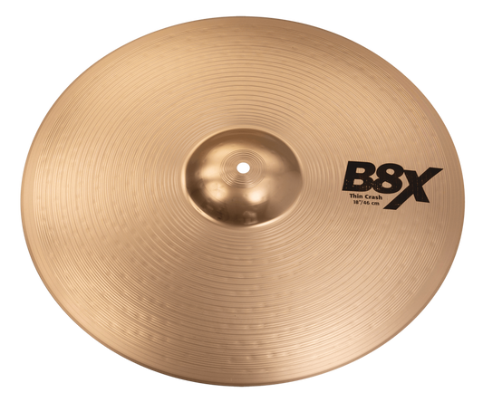 Sabian 18" B8X Thin Crash Cymbal