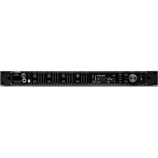 Shure AD4QUS-A Four-Channel Digital Wireless Receiver