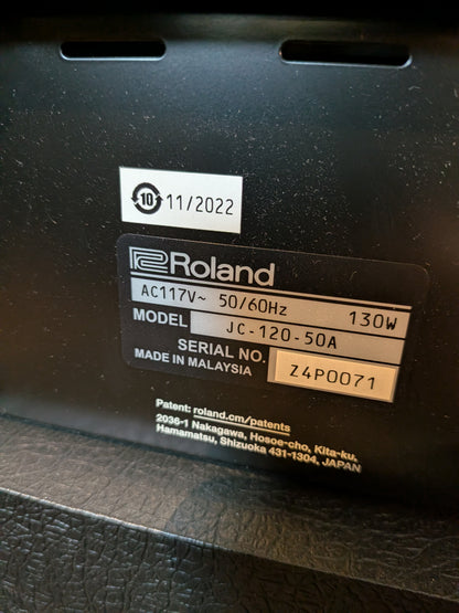 Roland 50th Anniversary Limited Edition JC-120 Jazz Chorus Amp - 71/350 (Store Demo)