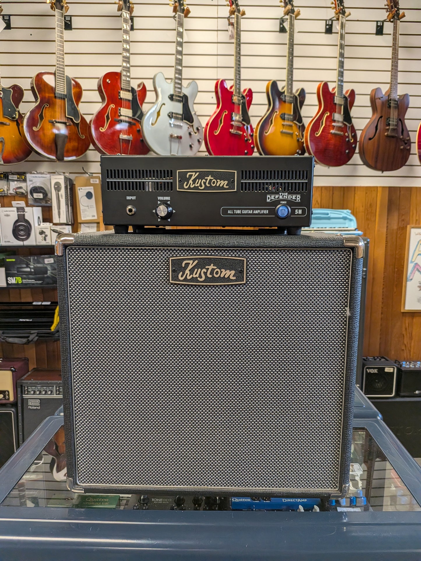 Kustom Defender 5w Tube Head & 1x12" Speaker Cabinet Bundle (Used)
