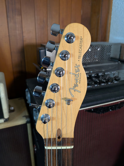 Fender American Series Telecaster w/Case - Aqua Marine Metallic (2001)