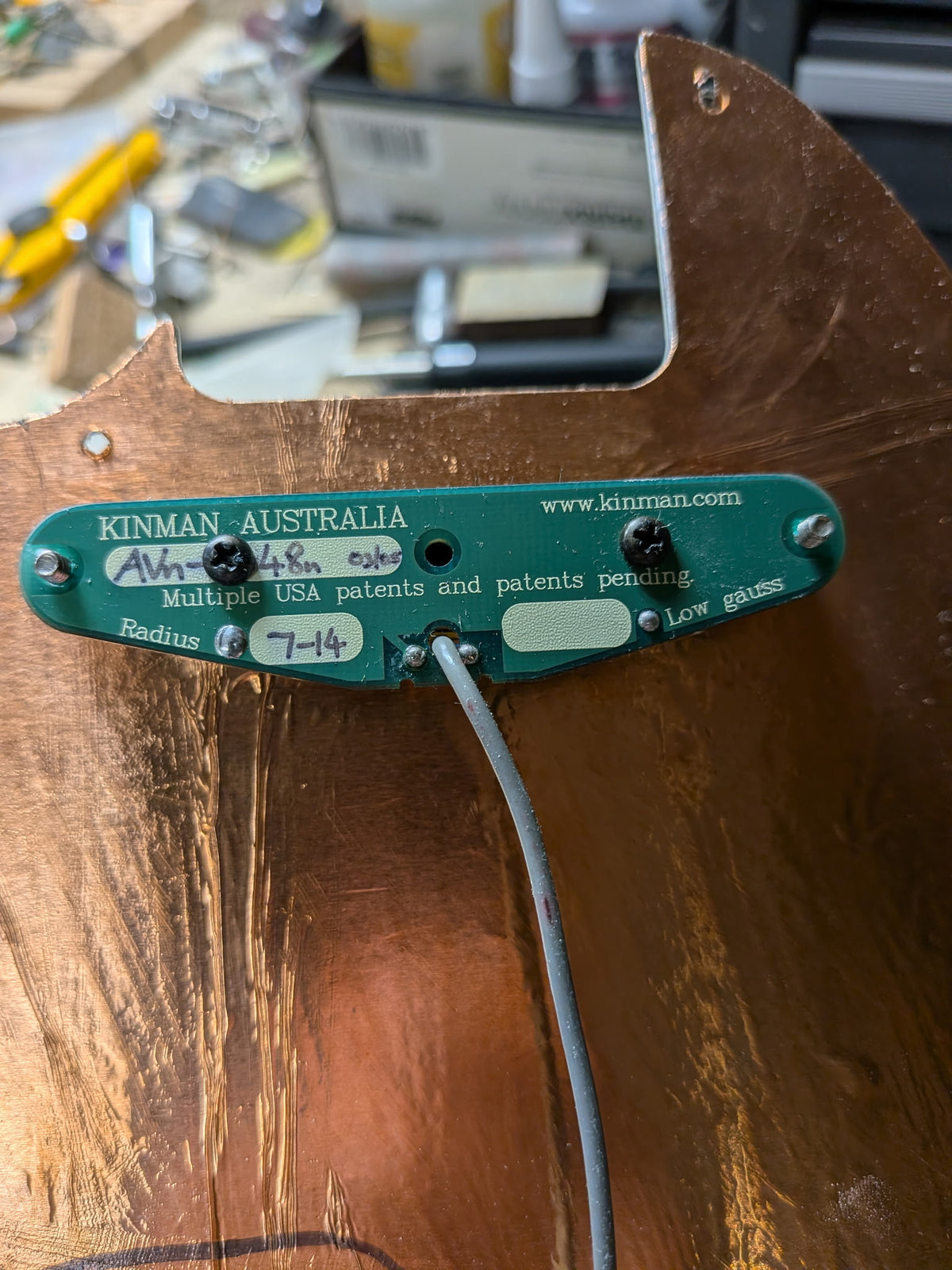 Fender American Series Telecaster w/Case - Aqua Marine Metallic (2001)